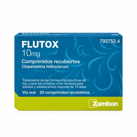 Flutox 10 mg 20 tablets