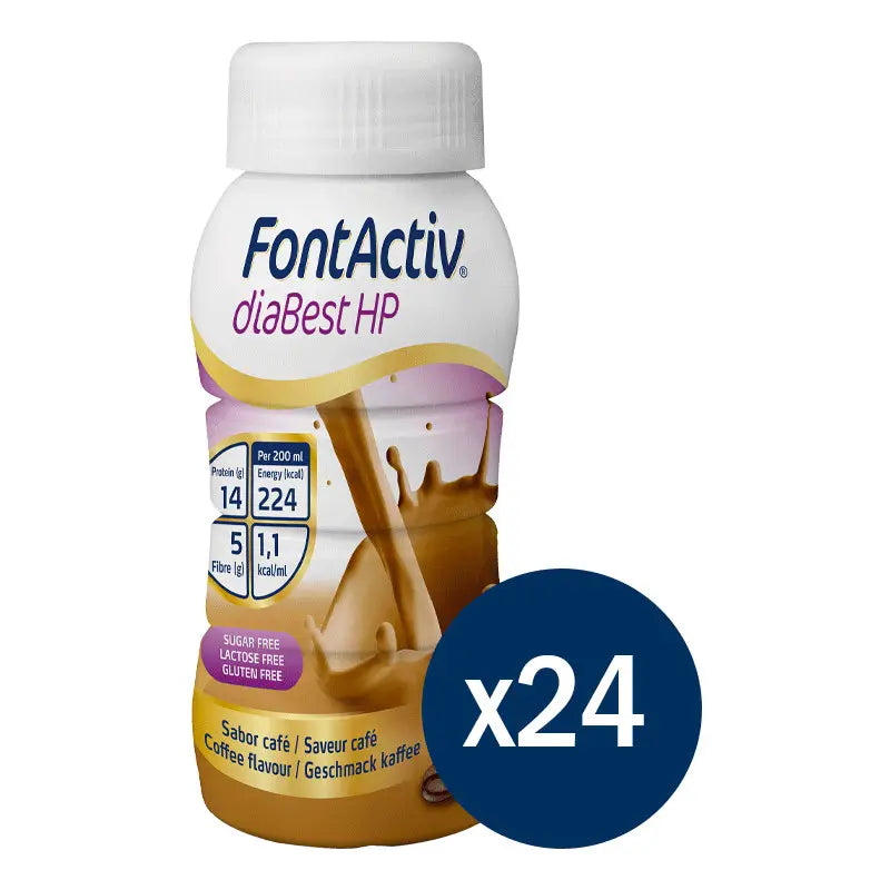 FontActiv Diabest Hp Coffee Pack 24 Bottles x 200 ml
