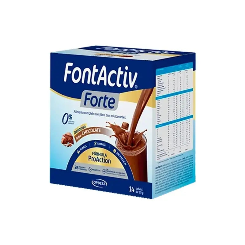 Fontactiv Proaction Forte Chocolate, 14 sachets x 30 grams
