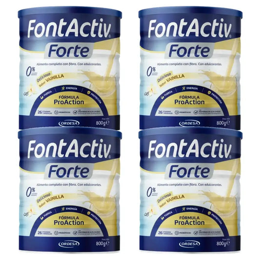 Fontactiv Forte ProAction Vanilla, 4 x 800 g