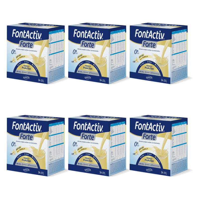 FontActiv Forte Vanilla, 84 sachets of 30 g