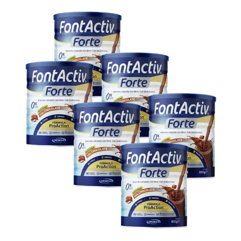 Fontactiv forte ProAction Chocolate, Pack 6x800g