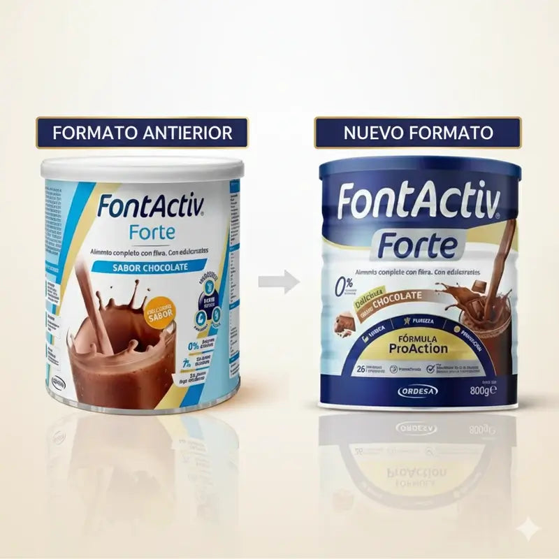 Fontactiv forte ProAction Chocolate, Pack 6x800g