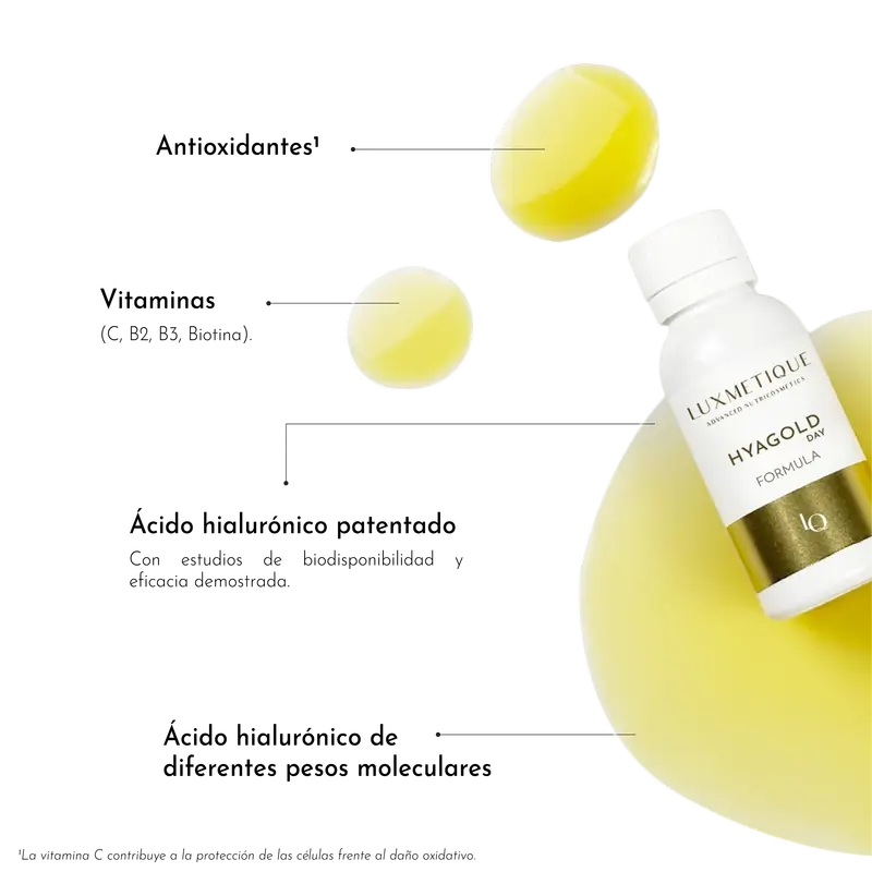 Luxmetique Hyalgold Formula, 15 vials x 30 ml