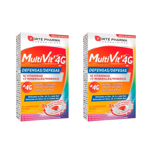 Forté Pharma Duplo Multivit 4 gr Defenses