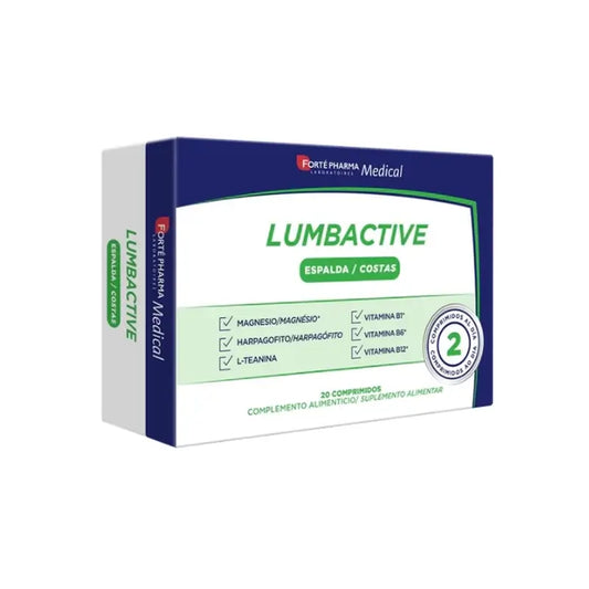 Forté Pharma Medical Lumbactive Back, 20 Tablets