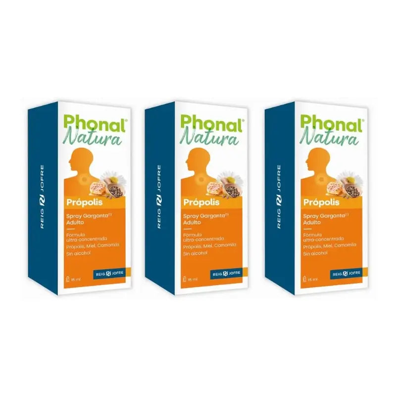 Forté Pharma Triplo Forté Propolis Spray, 3 x 15ml