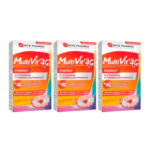 Forté Pharma Triplo Multivit 4 g Energy