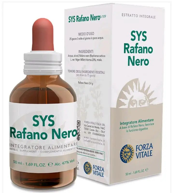 Forza Vita Sys Black Rabano 50 Ml, 50 Ml