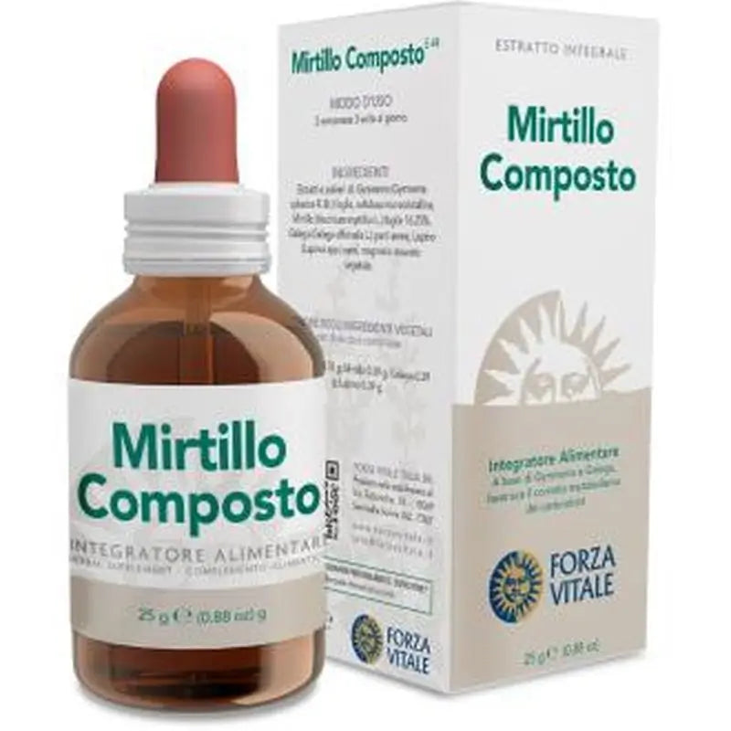 Forza Vitale Myrtilus Composto 25Gr.Tablets