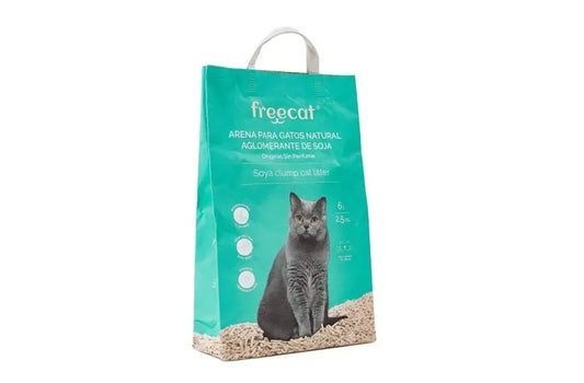 Freedog Natural Clumping Cat Litter Soya Original, 6 litres