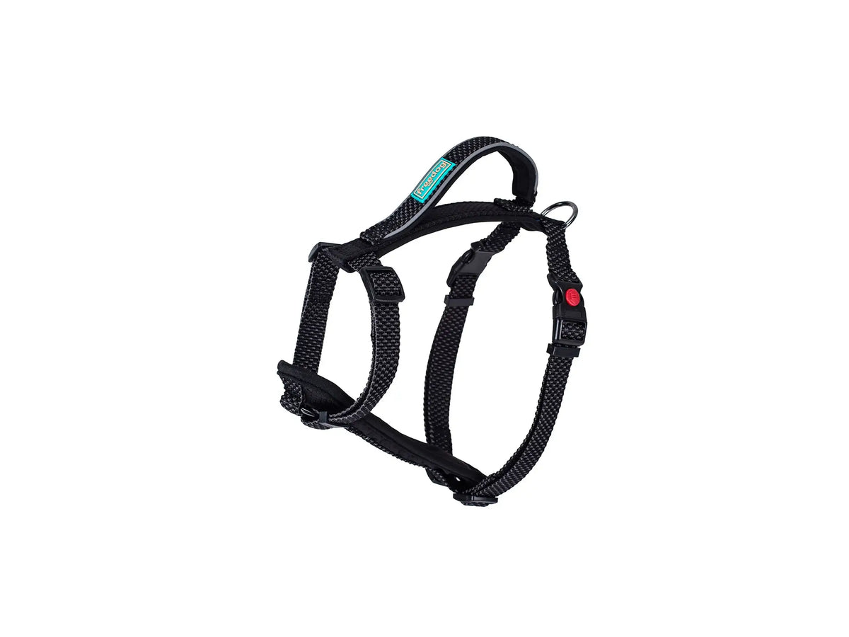 Freedog Extreme Black Harness, 15 mm, 40/56 cm
