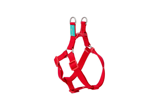 Freedog Basic Type A Red Nylon Harness, 8 mm, 15/30 cm