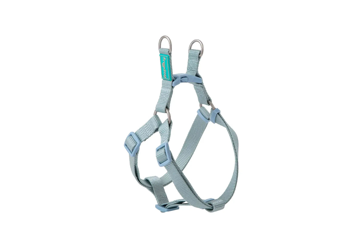 Freedog Sky Blue Type A Nylon Harness, 10 mm, 20/36 cm