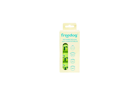 Freedog Biodegradable Poop Collection Bags (4R/15B)
