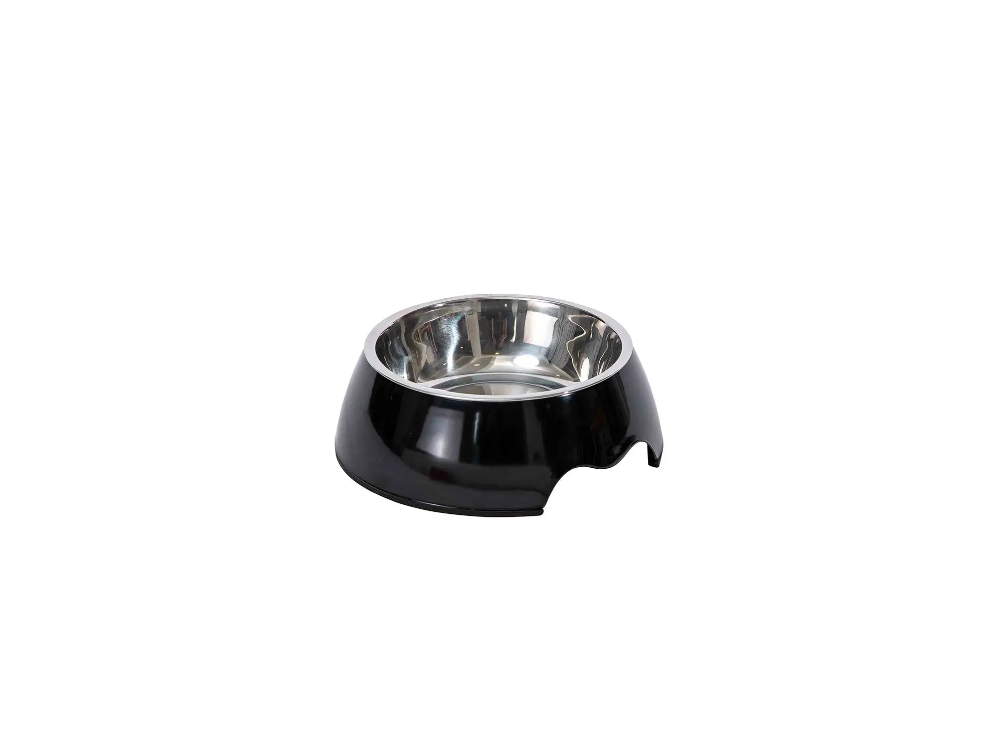 Freedog Bowl Stainless Steel Melamine Black L 19Cm, 520 ml
