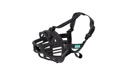 Freedog Ergo Plus Muzzle, Black, 27 cm