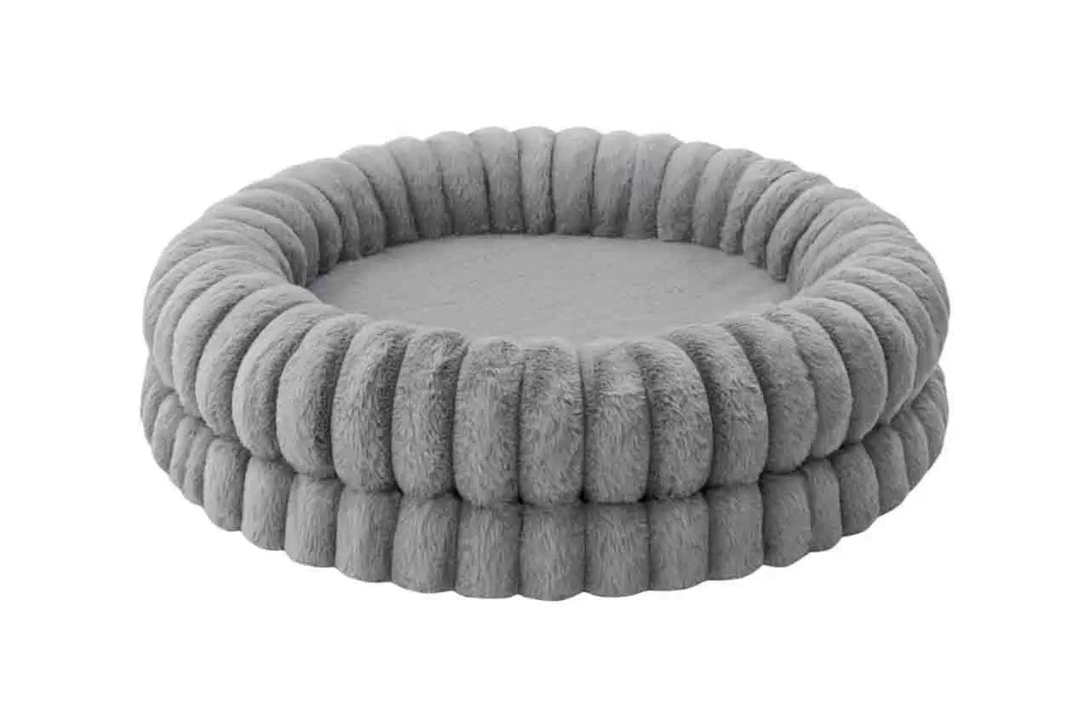 Freedog Muffin Bed, Grey, 76x76x18 cm