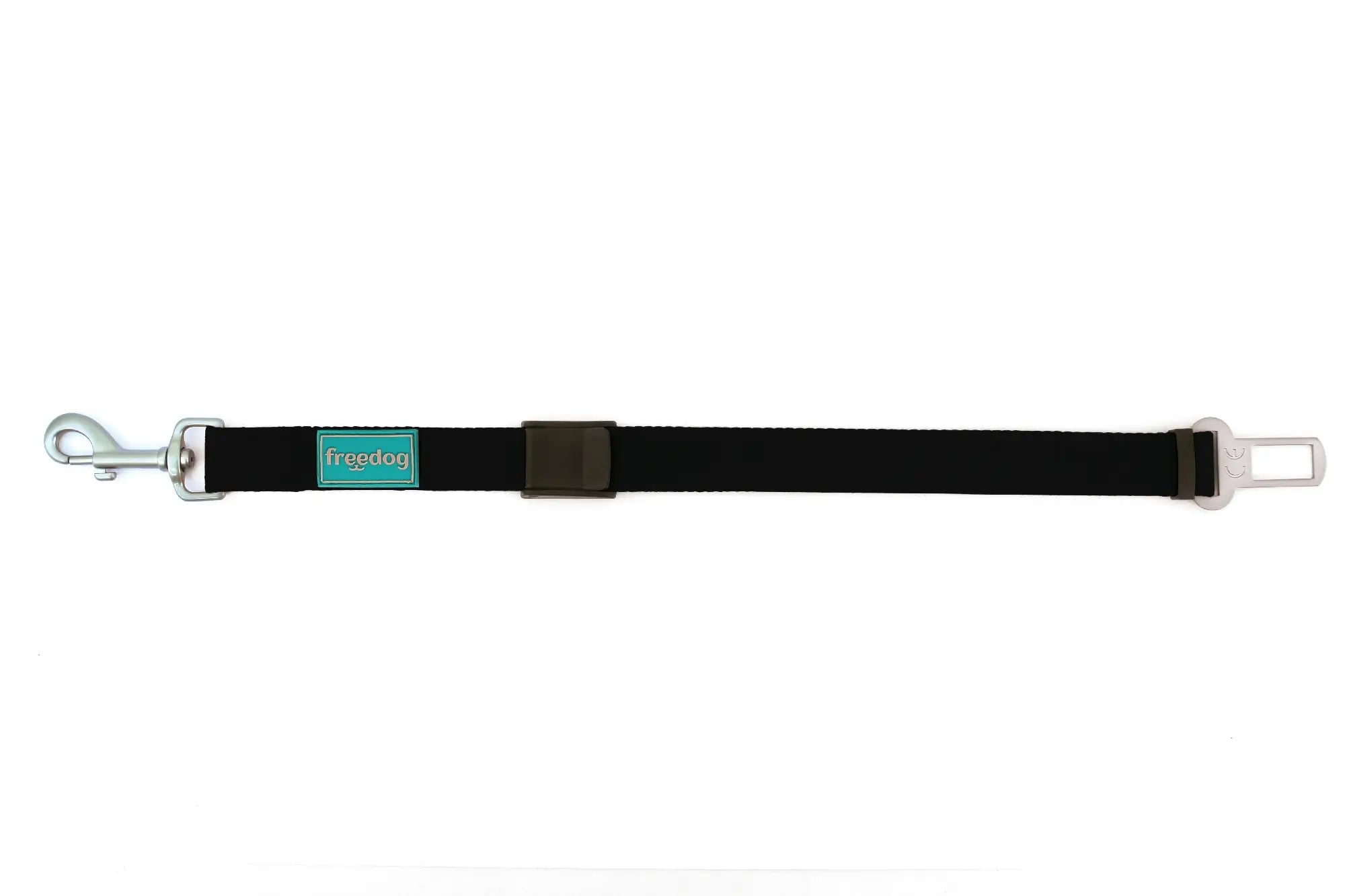 Freedog Black Car Safety Belt, 25 mm, 36/56 cm