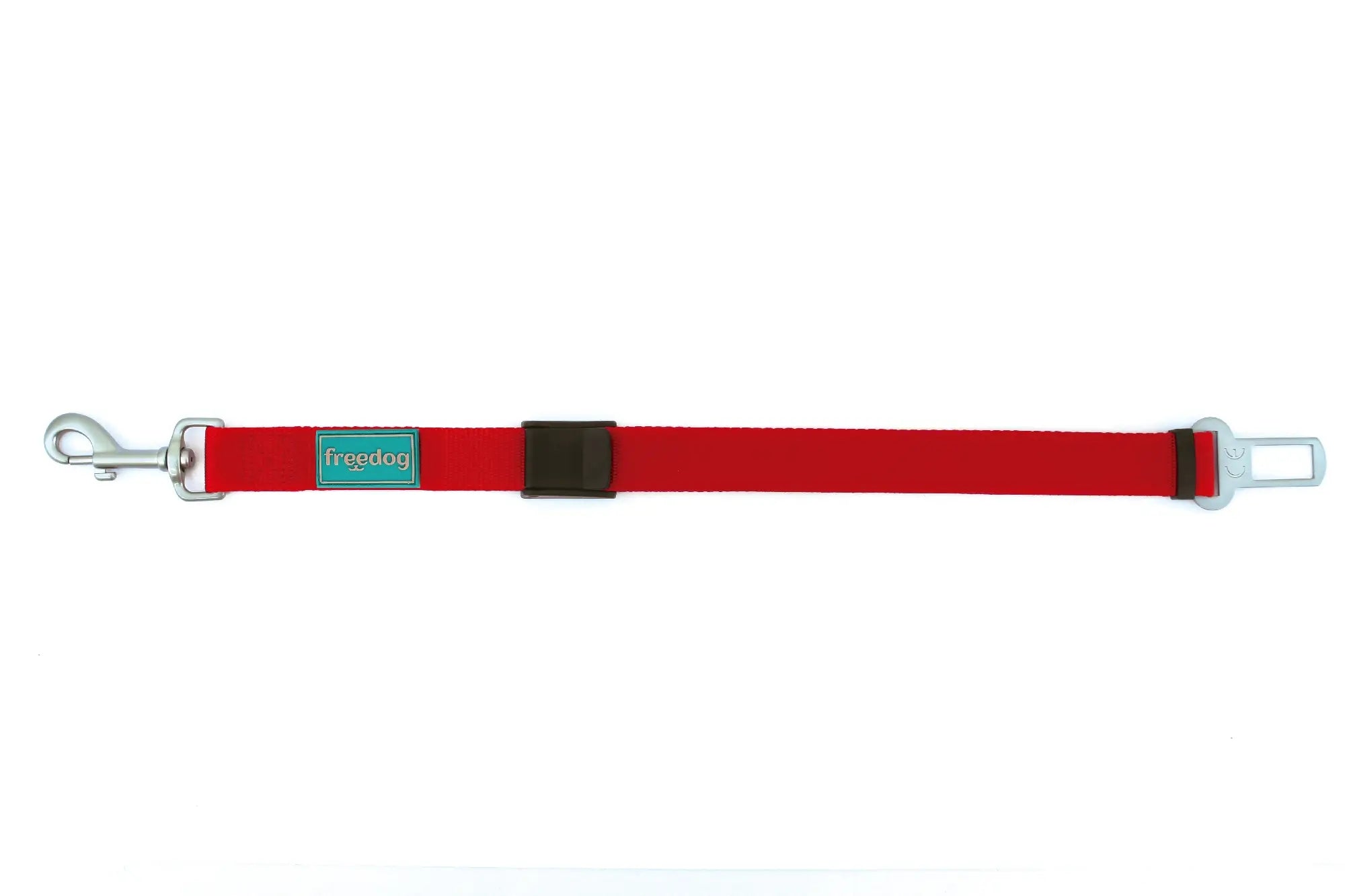 Freedog Red Car Safety Belt, 25 mm, 36/56 cm