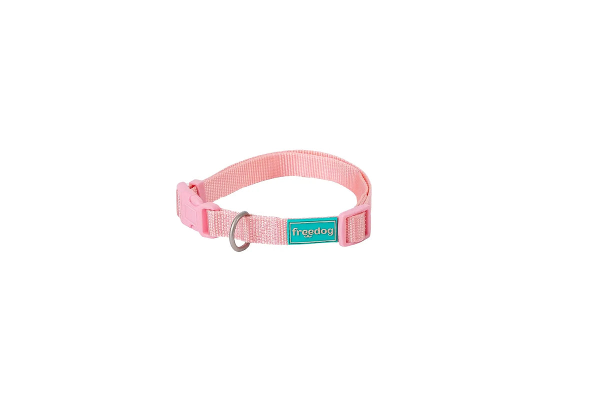 Freedog Basic Pink Nylon Collar, 8 mm, 10/20 cm