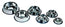 Freedog Non-Slip Stainless Steel Food Bowl, 15 cm, 0.70 L