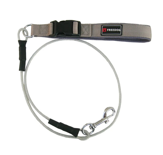 Freedog Anti-Bite Metal Lead, 6 mm, 120 cm