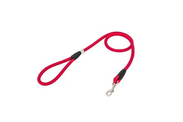 Freedog Red Round Nylon Lead, 13 mm, 120 cm
