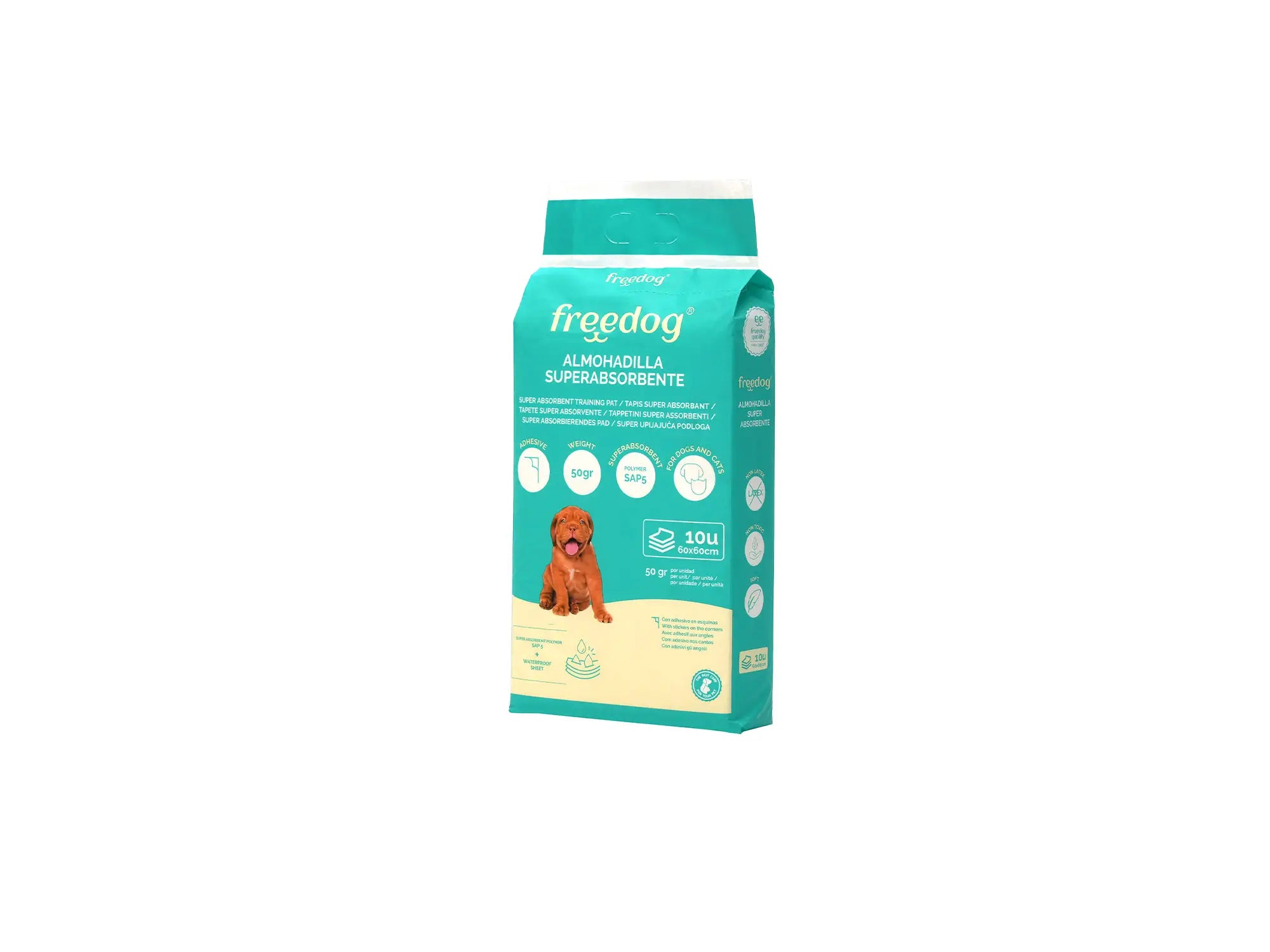 Freedog Super Absorbent Soaker Pad 60 X 60 (10 Units)