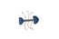 Freedog Eco Cat Fishbone Catnip Toy, 14.5 x 5.5 cm