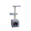 Freedog Scraper Building Light Grey 30 X 30 X 89Cm