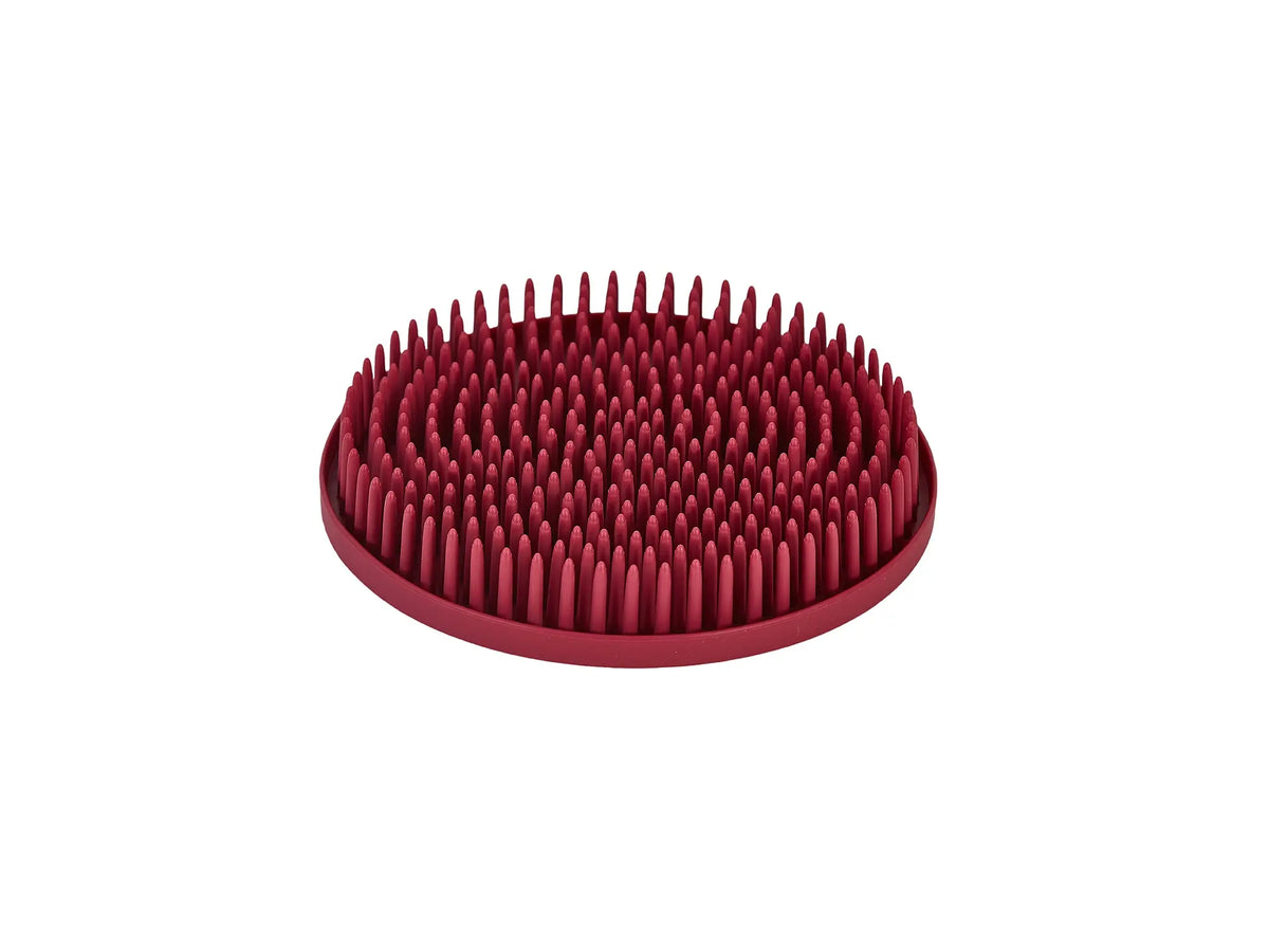 Freedog Smooth Mat Strainer, Bordeaux, 25x25x4 cm
