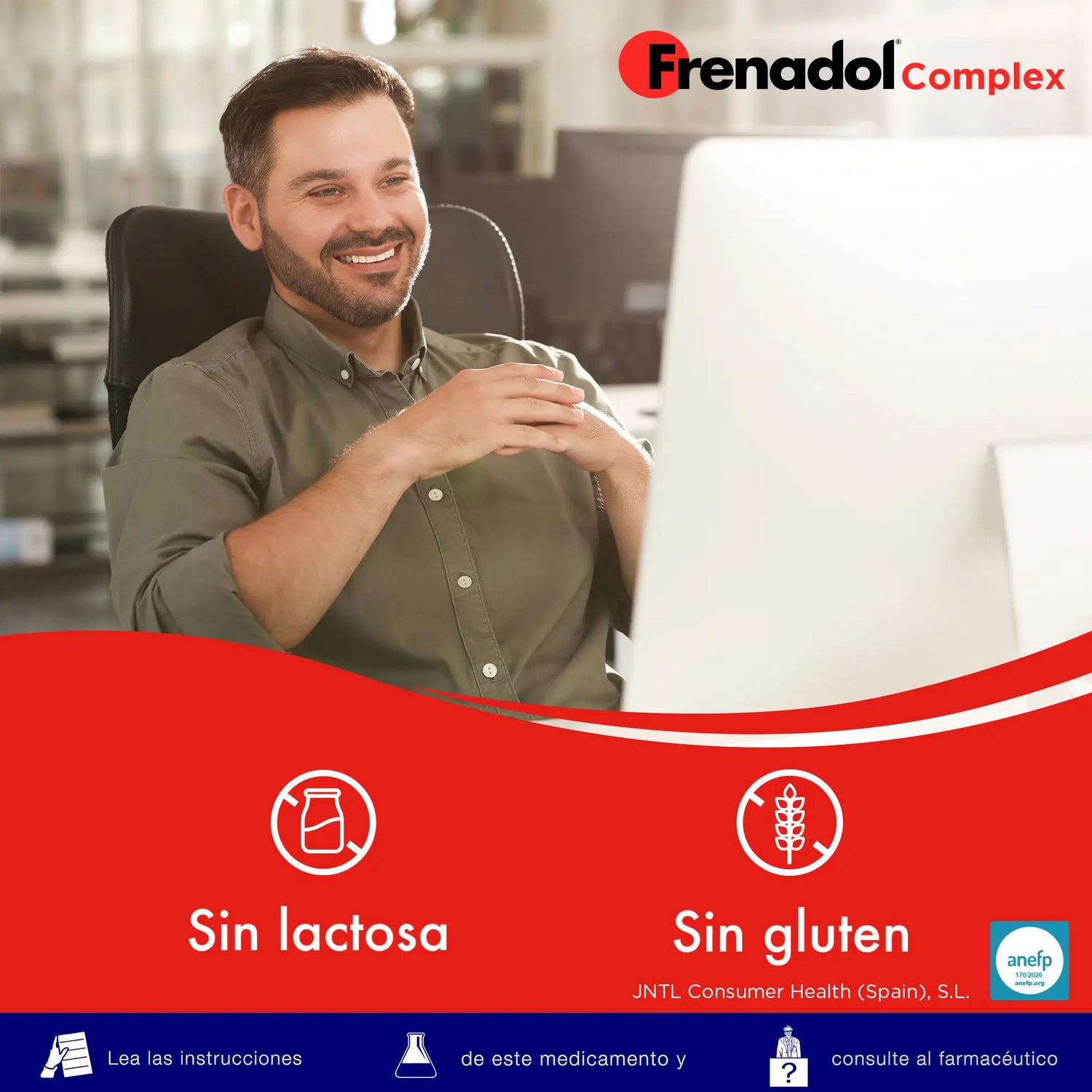 FRENADOL® Flu Relief Complex, Oral Use, 10 Sachets