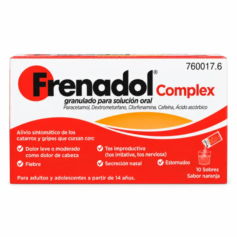 FRENADOL® Flu Relief Complex, Oral Use, 10 Sachets