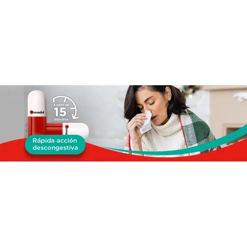 FRENADOL® Flu Decongestant, Oral Use, 16 capsules
