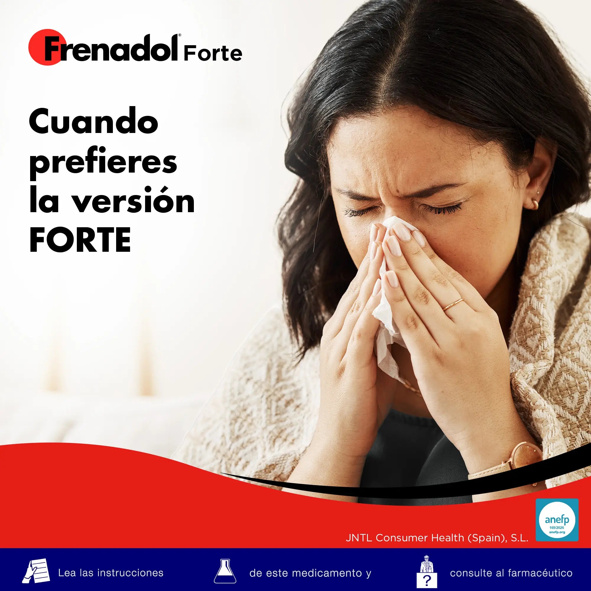 FRENADOL® Forte Anti-flu, Oral use, 10 sachets