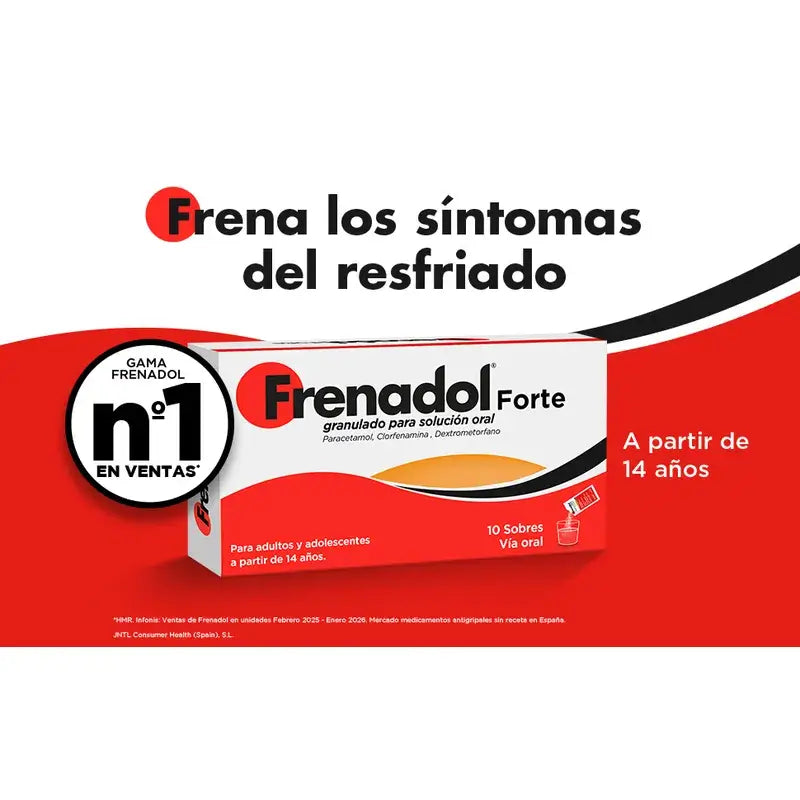 FRENADOL® Forte Anti-flu, Oral use, 10 sachets