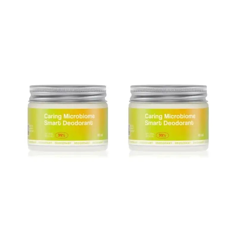 Freshly Caring Microbiome Natural Deodorant, 2x40ml