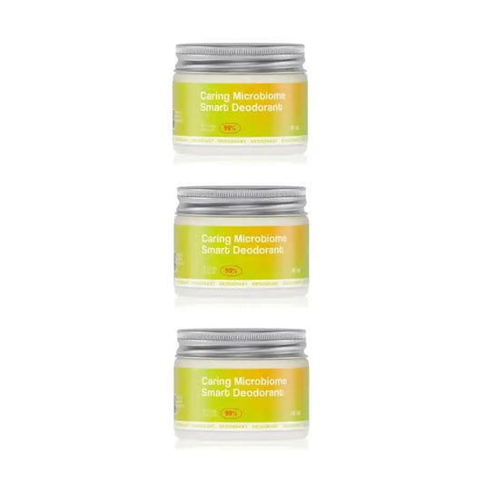 Freshly Caring Microbiome Natural Deodorant, 3x40ml