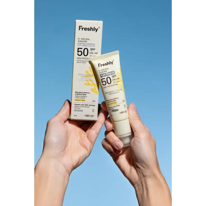 Freshly D+ Natural Suncare Age-Repair Spf50, 50 ml