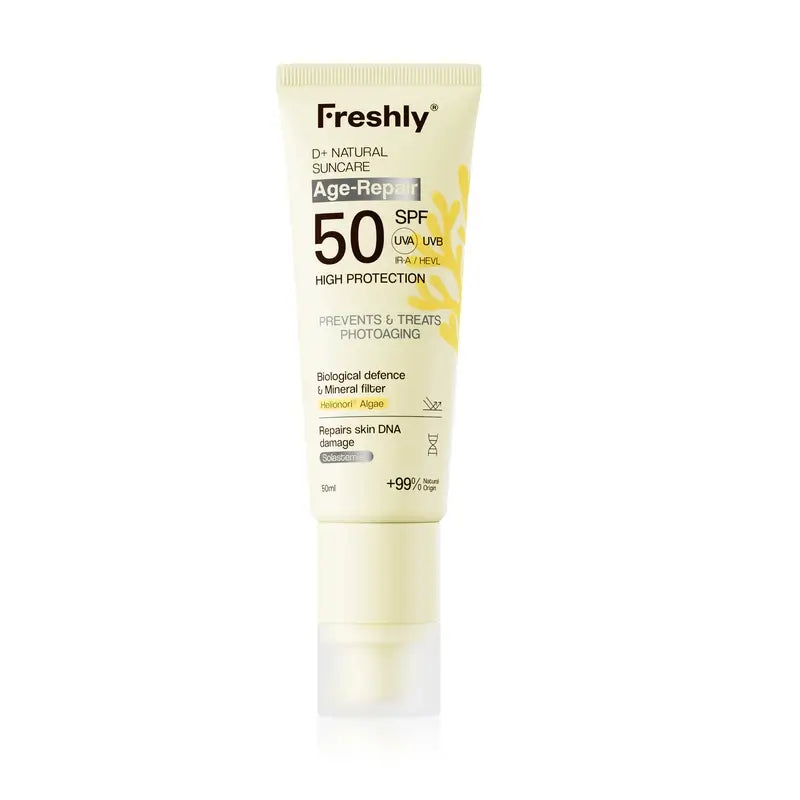 Freshly D+ Natural Suncare Age-Repair Spf50, 50 ml
