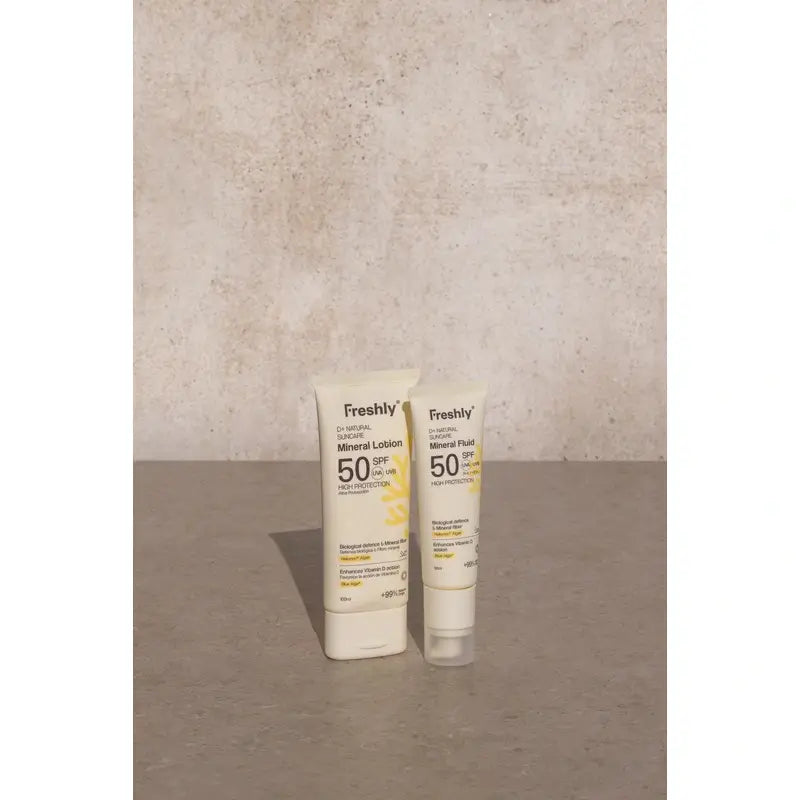 Freshly Pack Full Protection D 100 Ml + Natural Suncare 50 Ml