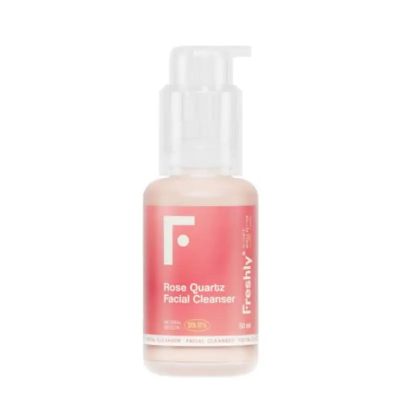Freshly Rose Quartz Facial Cleanser, Travel Size 50ml