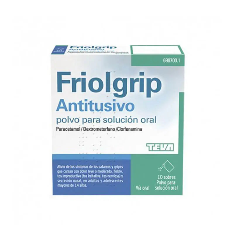 Friolgrip Antitussive Powder for Oral Solution 10 sachets