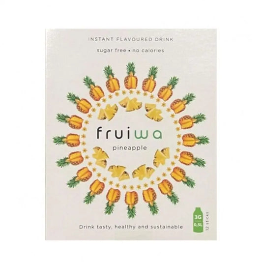 Fruiwa Instant Drink Powder Pineapple Flavour with Vitamin C and Sweetener , 36 grams