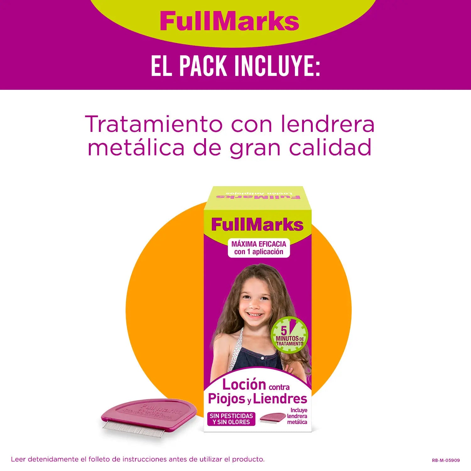 FullMarks Pediculicidal Solution, 100ml