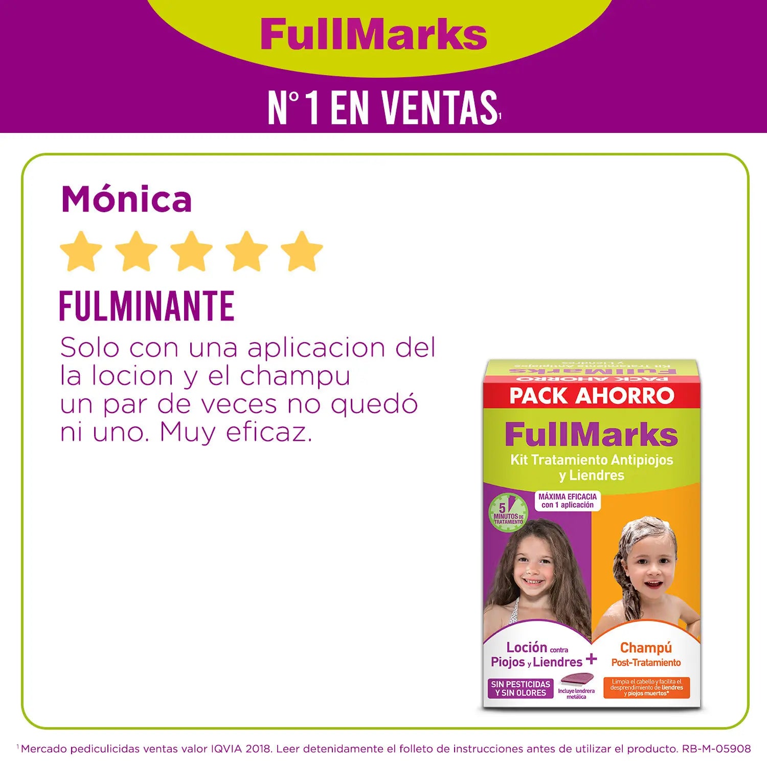 Fullmarks Anti-lice and Nits Shampoo + Lotion