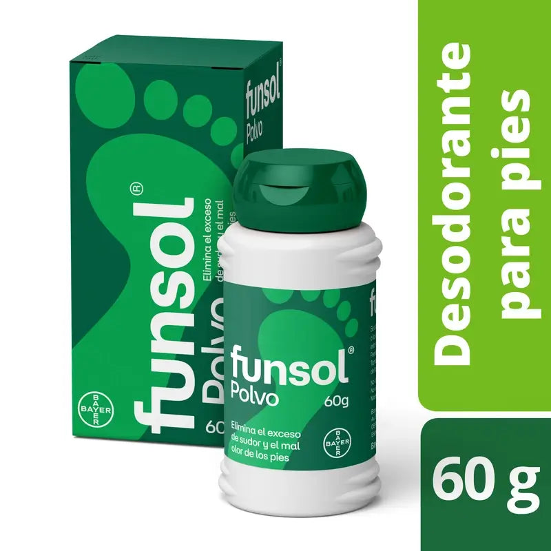 Funsol Deodorant Powder Foot Deodorant 60 gr