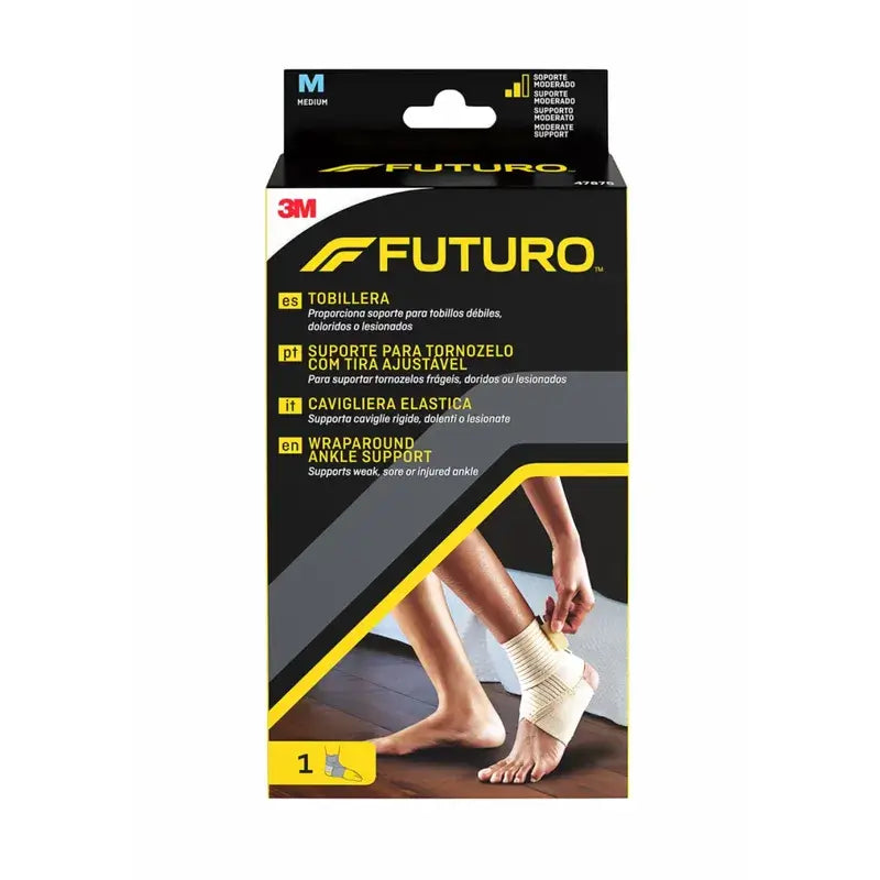Futuro™ Premium Compression Ankle Brace S/M (20.3 - 22.8 Cm), 1 piece