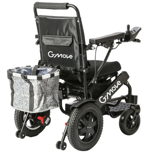 g-move a2 pro, foldable electric wheelchair, aluminium